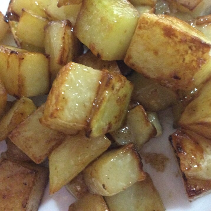 じゃがいも照焼きコロコロステーキ